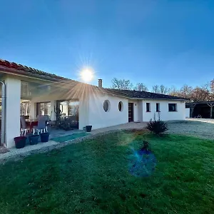  Villa Maison Moderne Au Calme Avec Billard, Jacuzzi, Bain A Remous, Piscine, Babyfoot